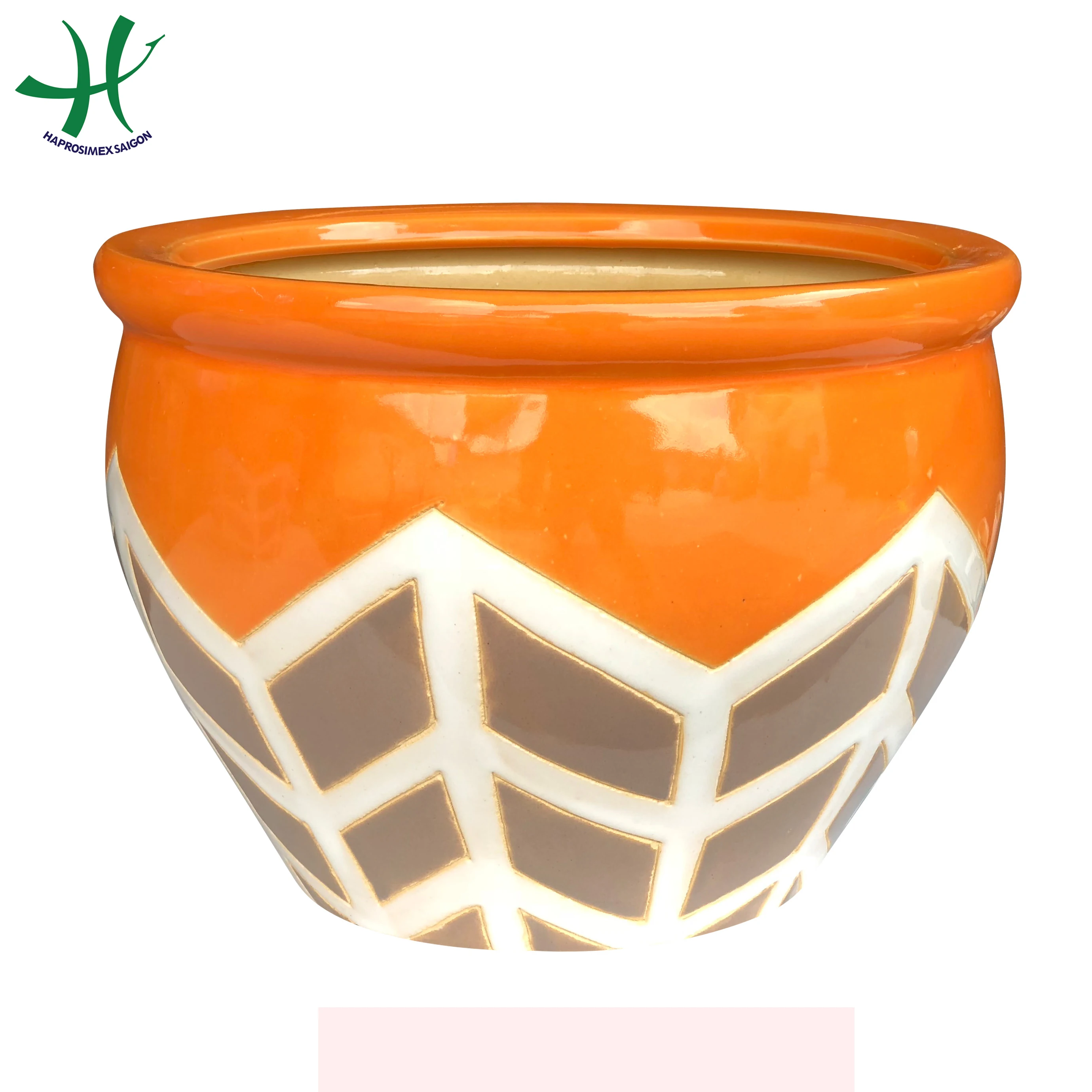 Best selling ceramic  planter pot flower plant for garden indoor decoration living HG 19-357/3