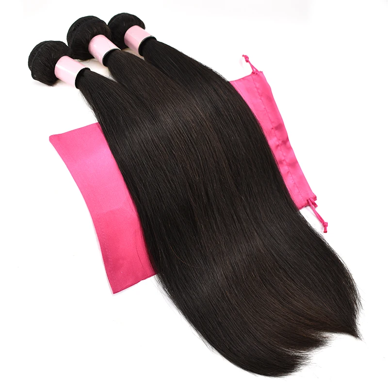 
hair weft 100% human Wholesale 16 18 20 with 16 transparent 4*4 closure in different texture 