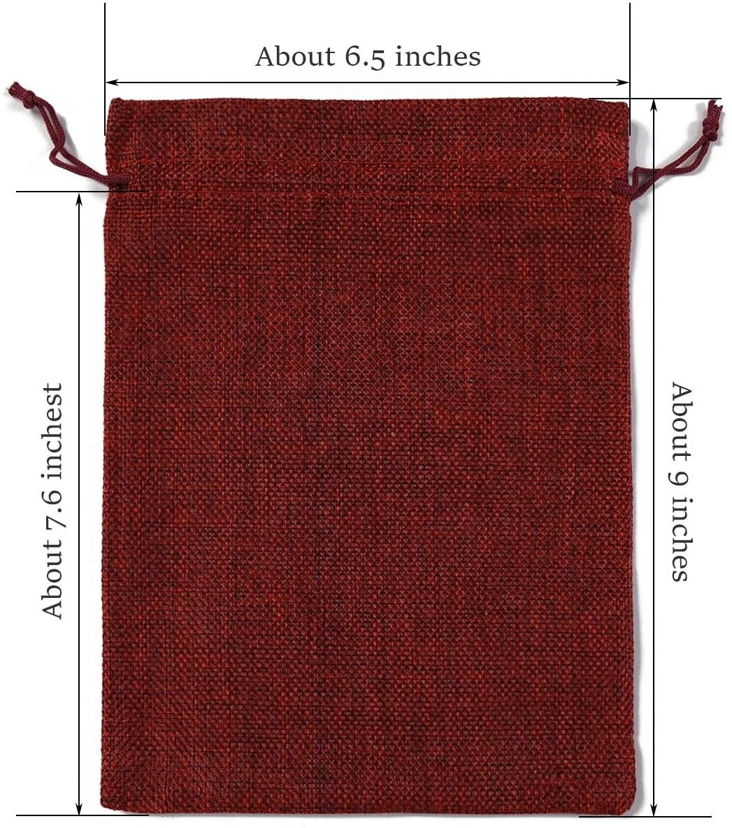 eco friendly reusable cotton linen bag pouch natural color cotton drawstring dust bag for bread