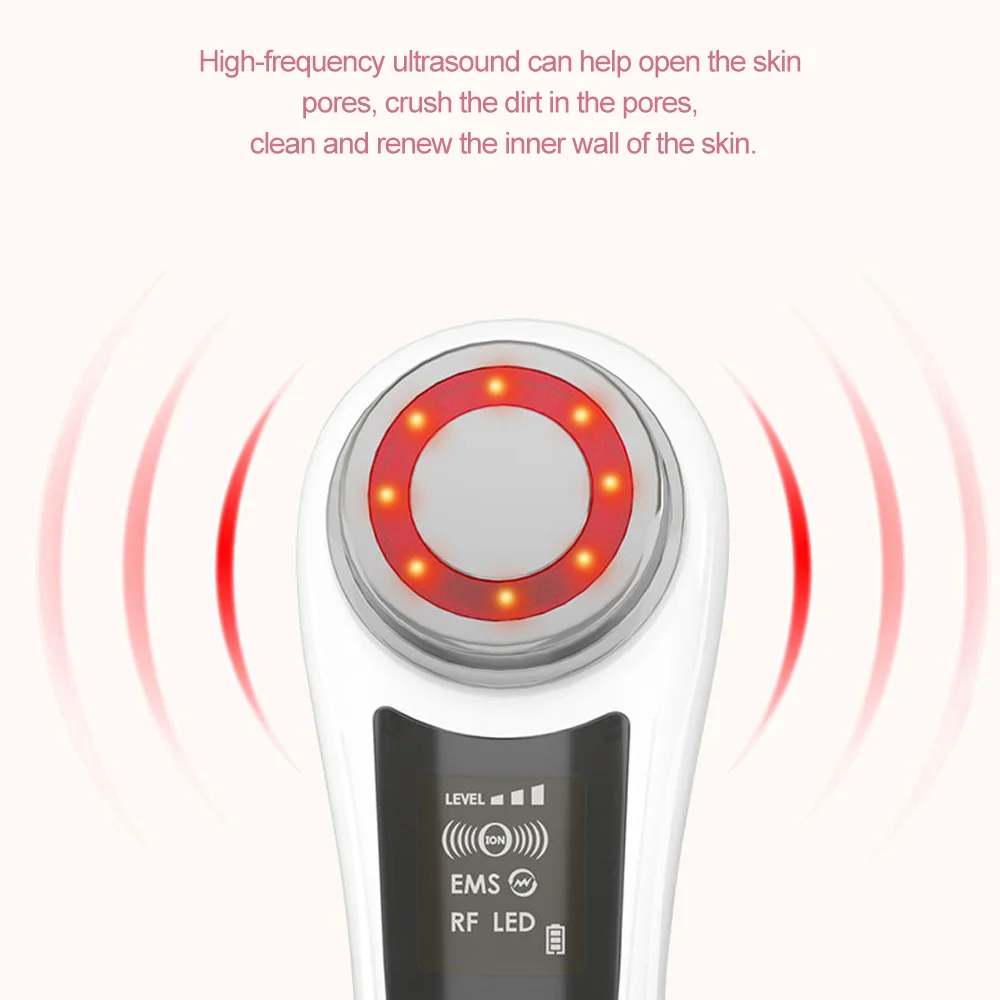 Wholesale Product Face Lifting Tool Hot And Cold Massag V Slim Massage Facial Oil Face Massager