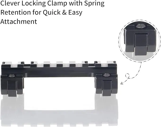 hunting shooting Accessories Aluminum Alloy 21mm Post-Extension Sights Scopes Guide Top Mount Bracket Bases