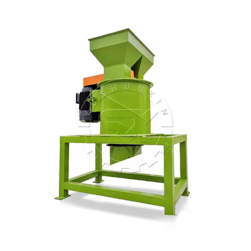 Factory Supplies Cow Manure Organic Fertilizer Vertical Crusher For Sale