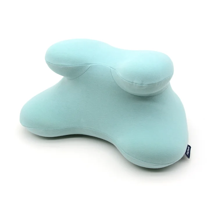 
Soft Nap Donut Pillow Bamboo Charcoal Memory Foam Wedge Pillow for Sleeping Slow Rebound Desk Nap Pillow 