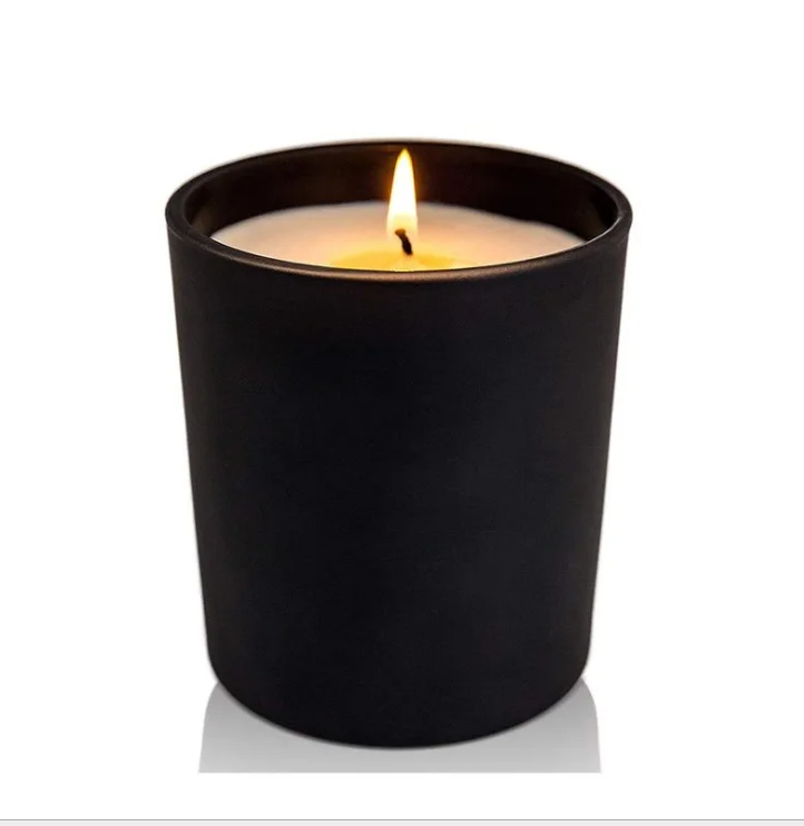 Wholesale affordable rose candle jar soy wax candle for home scents crystal unique scented candle