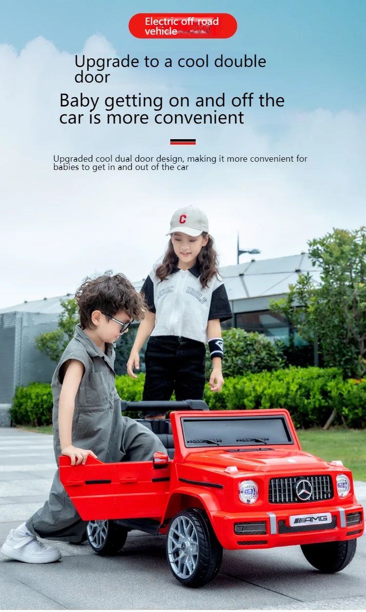 High Quality Licensed  Wrangler Rubicon Wholesale Electric Children Car Toy Cars for Kids to Drive Kids Electric Ride on Car