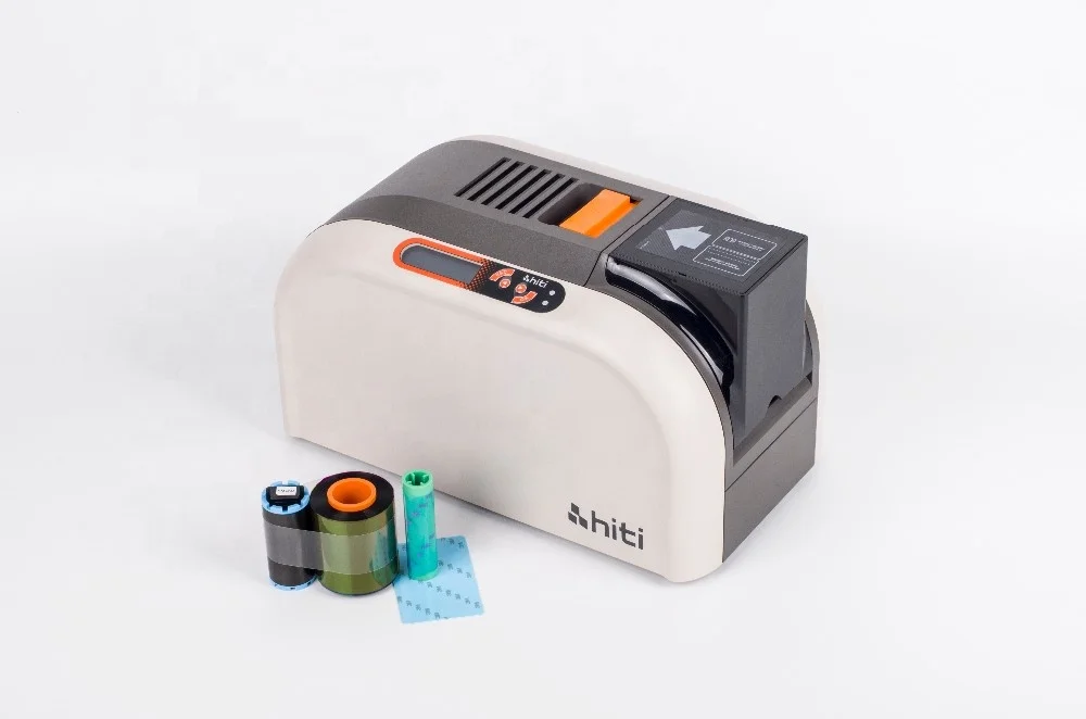 Best Selling Hiti Sublimate Thermal USB Ethernet Single Sided PVC Card Printing Machine