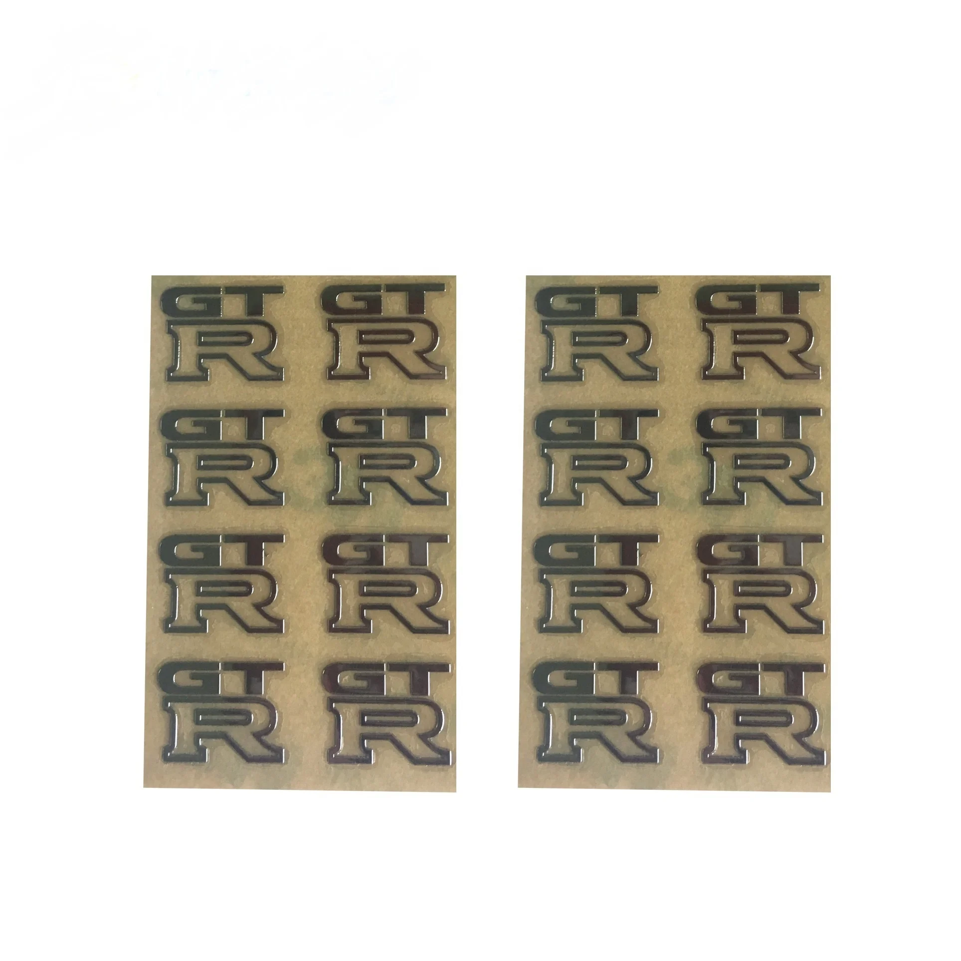 Watch dial Customized logo Metal Electroforming Foil Self Adhesive Label Sticker