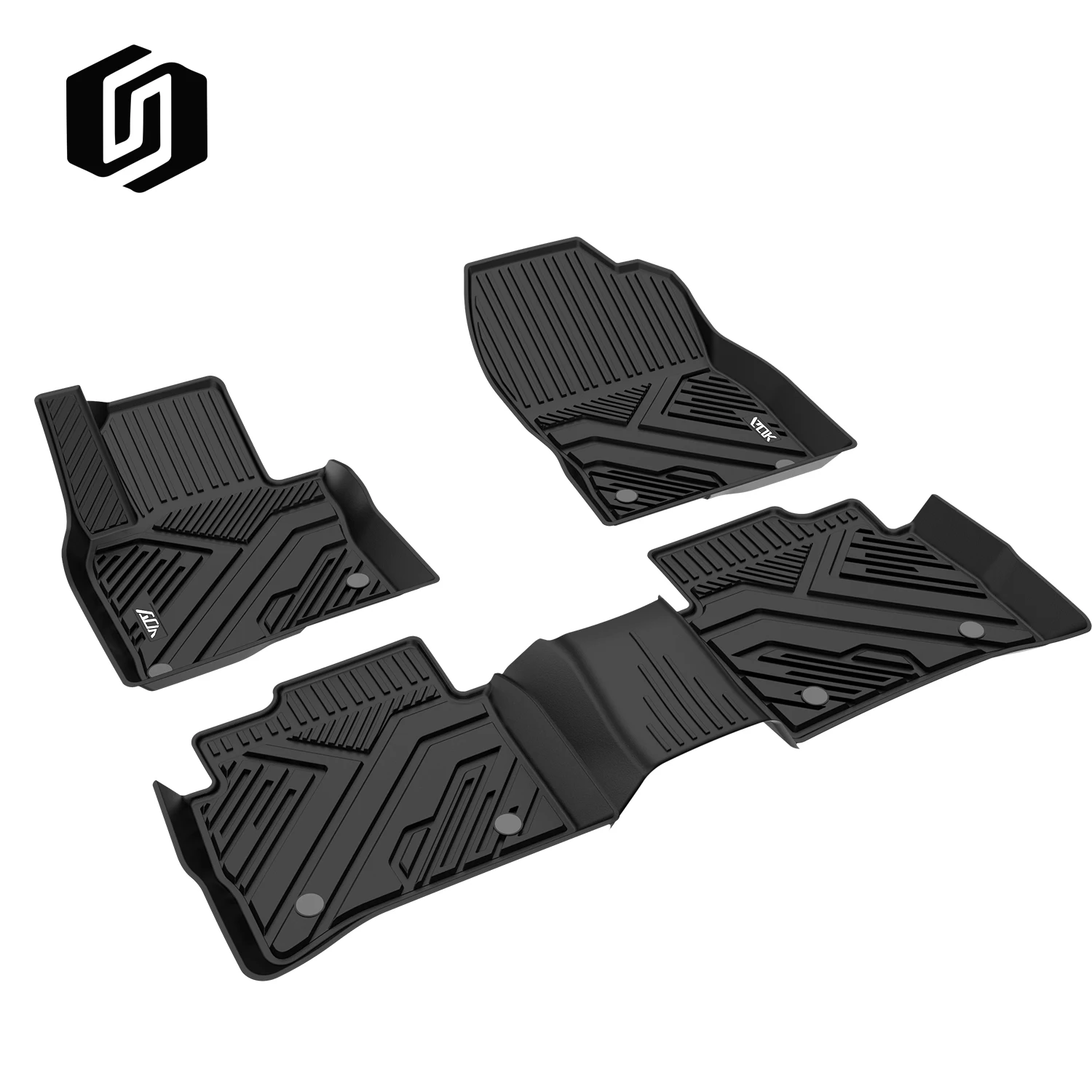 2020 Most Popular Car Accessories 3D TPE Black Rubber Car Floor Mats Easy Clean Car foot Mat For Mazda CX-5 2018+// //