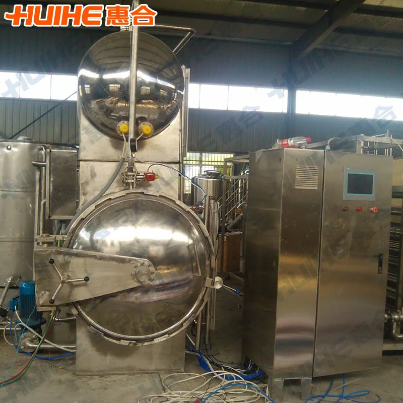 Stainless Steel Tin Can Food Retort Autoclave Sterilizer for Tin Can Food Retort