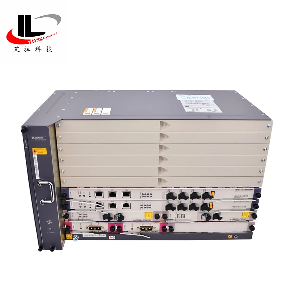 Hawei Gpon Epon OLT MA5683T with 6 Pon Card Slots Brand New FTTX Optical Line Terminal DC AC HW FTTH FTTB FTTX Network 1SET