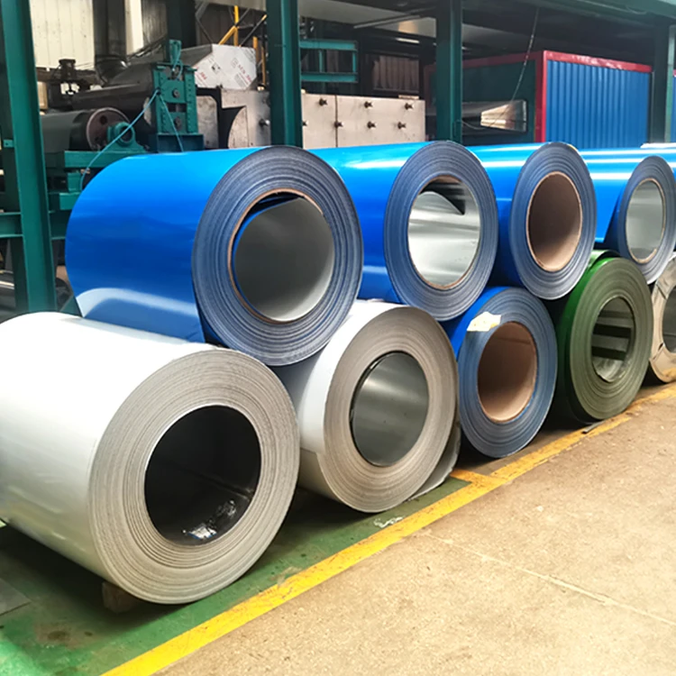 3003 color coated aluminum coil jujube red yellow dark blue aluminum magnesium manganese alloy Prepainted Aluminium Coil