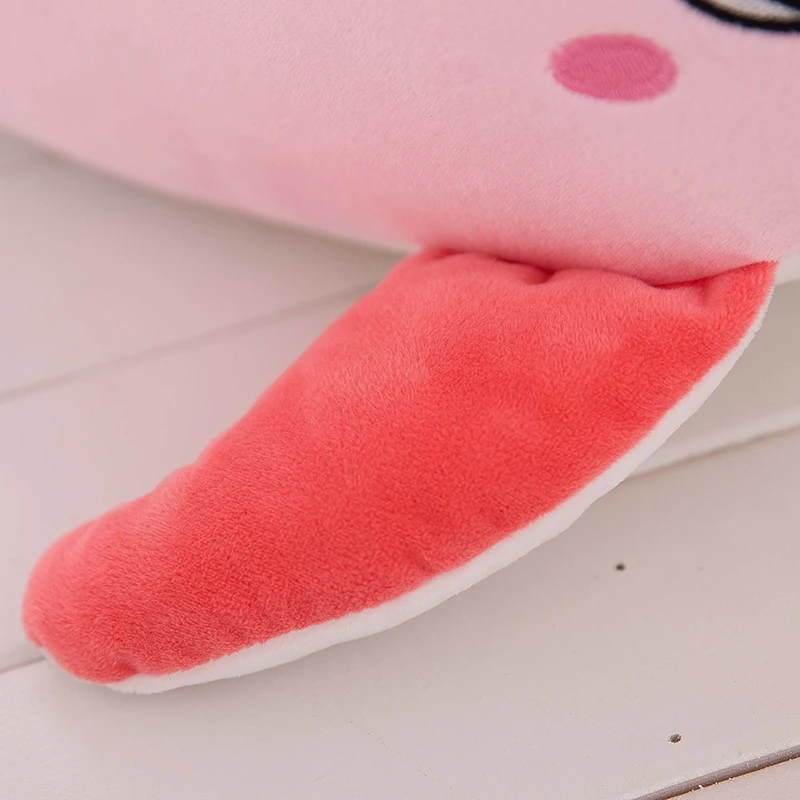 The manufacturer sells the new hot cheap cute dolphin pillow holiday gift cartoon plush toy dolphin doll