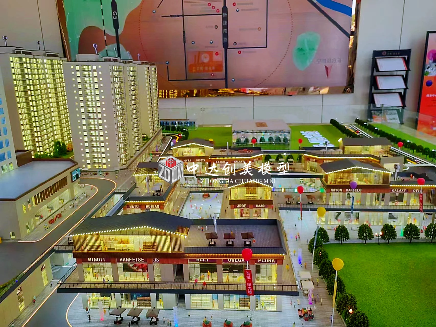 3d architectural scale model for exhibition Architectural Scale Model Miniature Scale Model with furniture