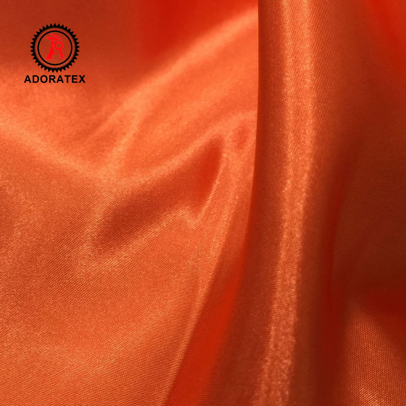 Wholesale factory cheap price 100% polyester shiny satin fabric