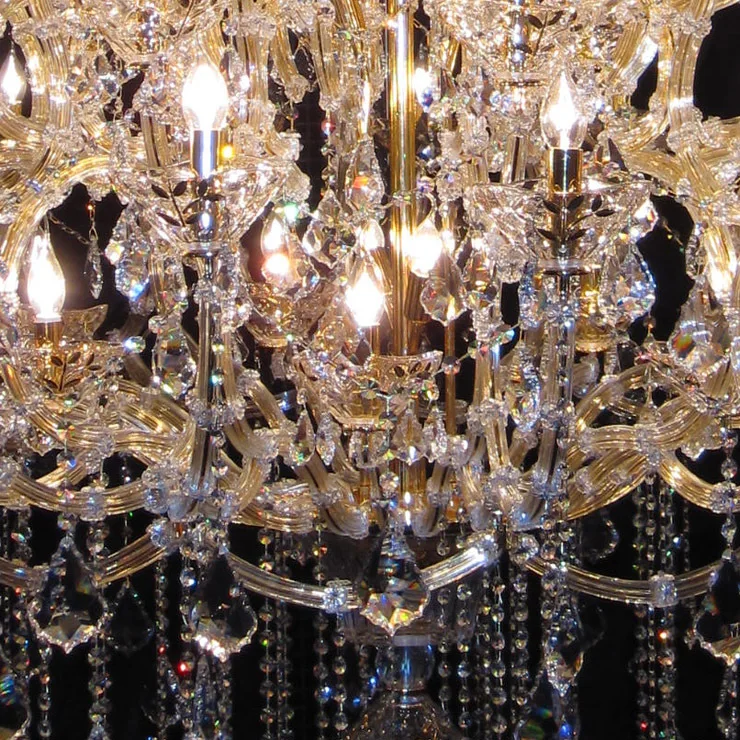 luxury big maria theresa chandelier asfour crystal lighting european candle crystal chandelier manufactures wholesale price