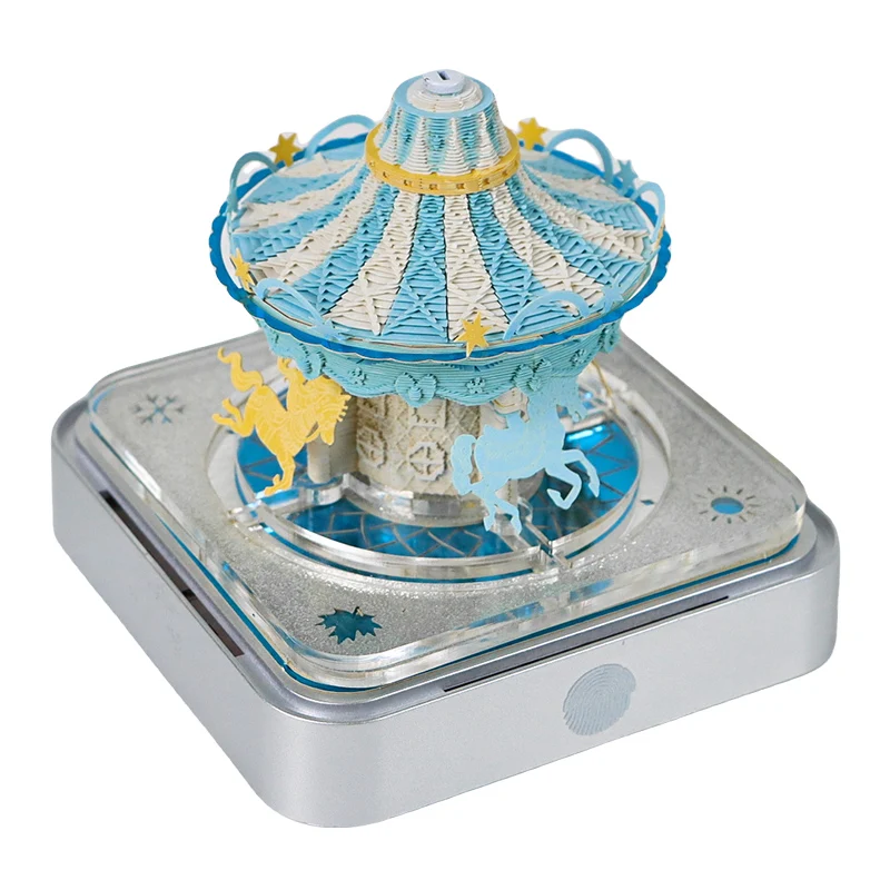 The New Listing Craft 3D Calendar Pad Hot Sale Art Building 3D Sticky Memo Paper Cube Promotional Notes Paper Block Calendar