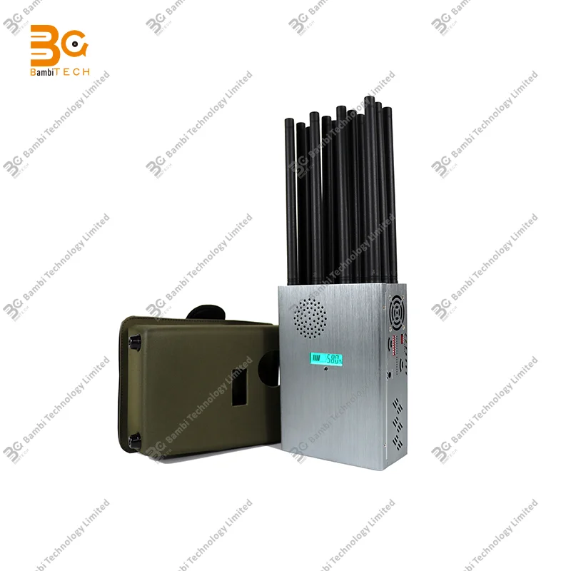 12Bands Nylon Cover handheld with LCD display signal detector  2G.3G.4G.5G, 2G 3G 4G 5G Wi-Fi GPS UHF VHF,
