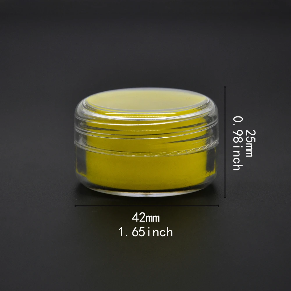 A 5 ml 10ml Acrylic Polystyrene Concentrate Container with Silicone Insert