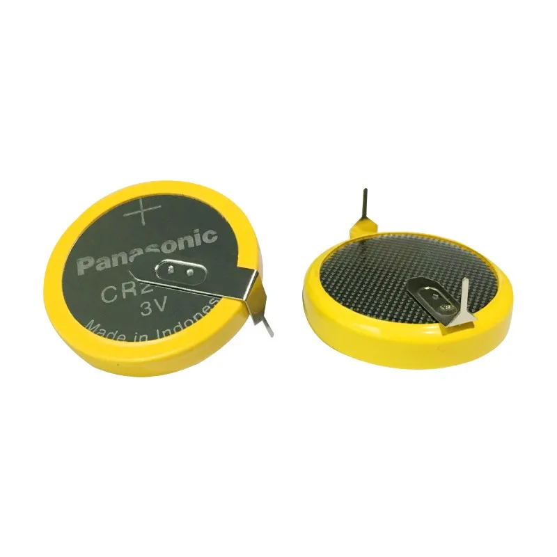 Customize Lithium Button Battery CR2450 GZ24 with Solder Tabs/Pins