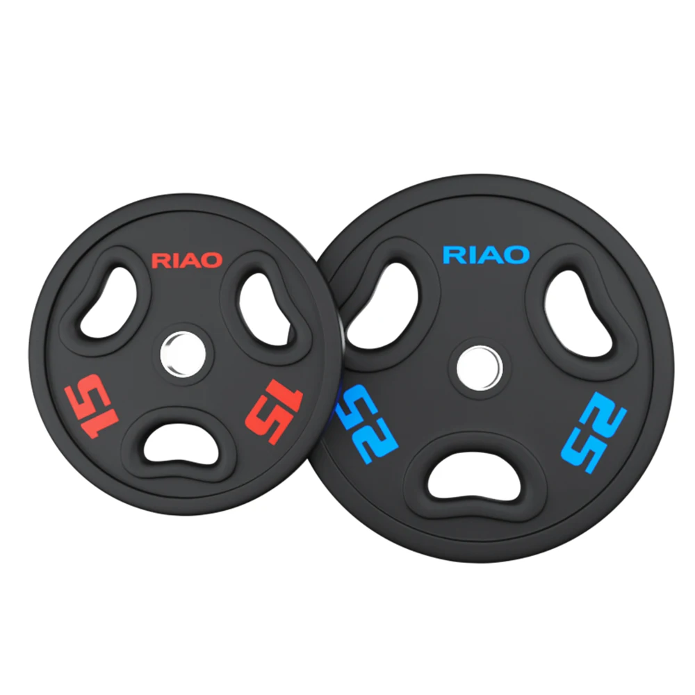 Weight Lifting Bumper Plates Gym Equipment Quality Fitness Exercise CPU Urethane Weight Bumper Plates Barbell Discs