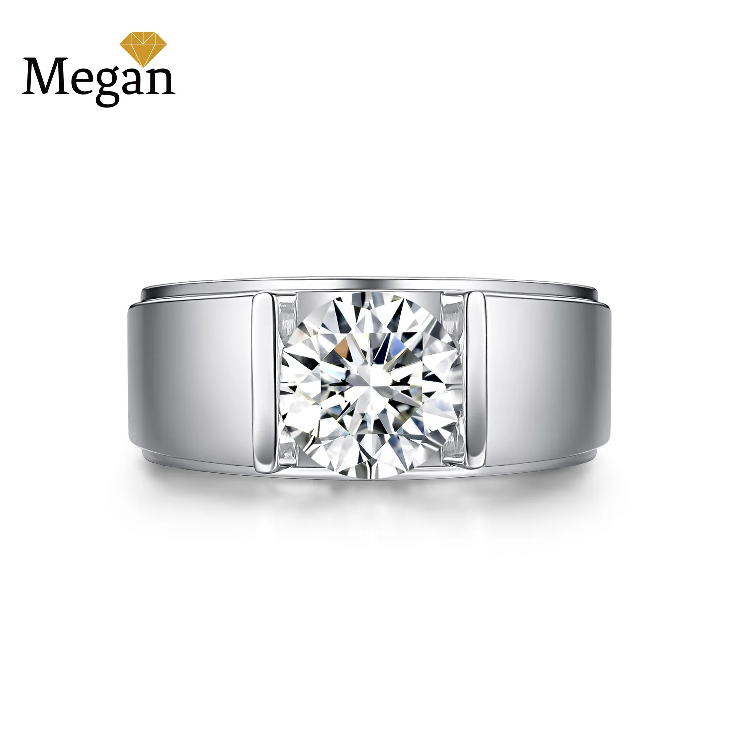 Zuanhui завод 14K18k стильное Золотое Ювелирное Украшение индивидуальные 123 карат муассанит обручальное кольцо DEF Муассанит для