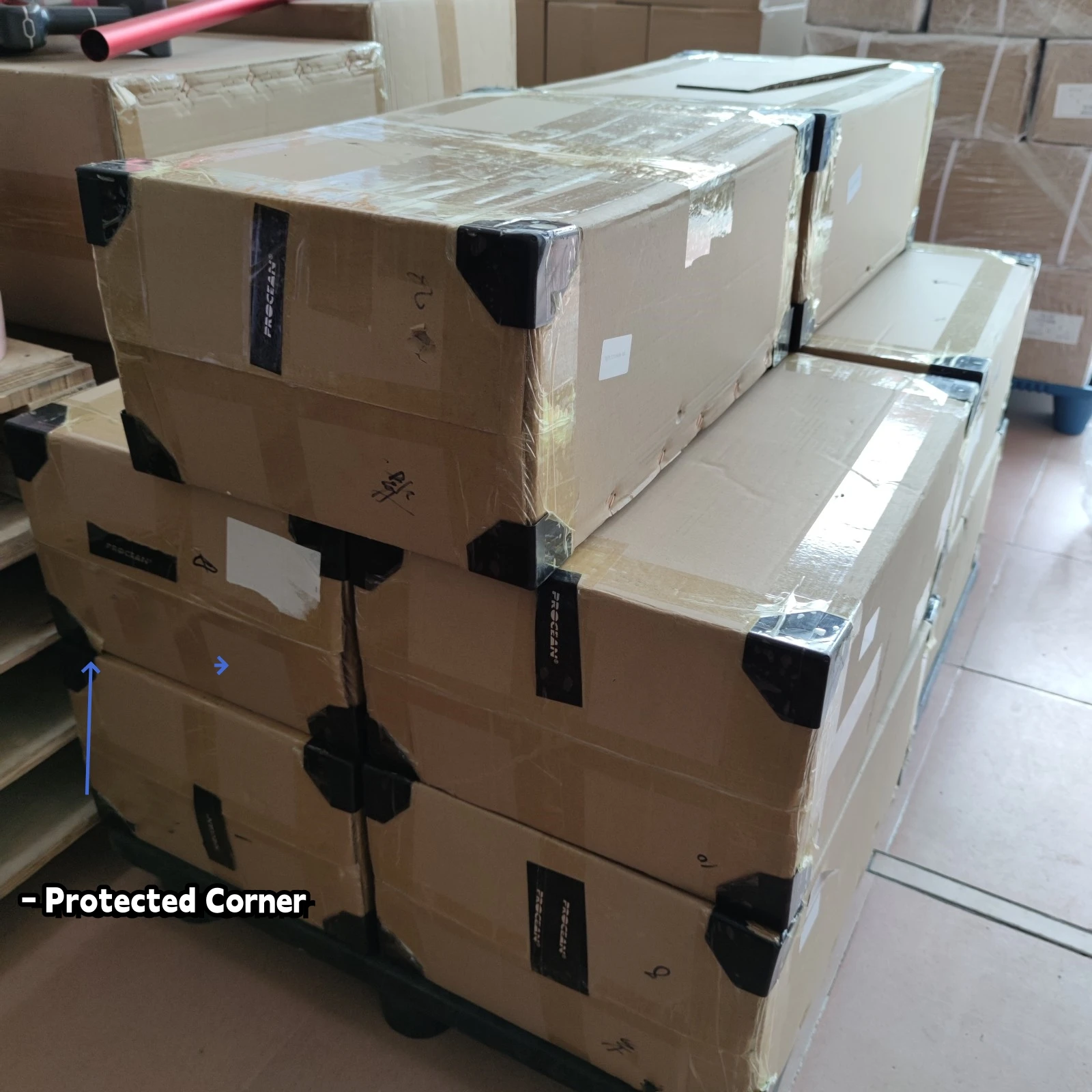 Custom Logo Red PU Gift Packaging Box with Hard EVA/Foam for Key Business Cards Perfume Watch Box