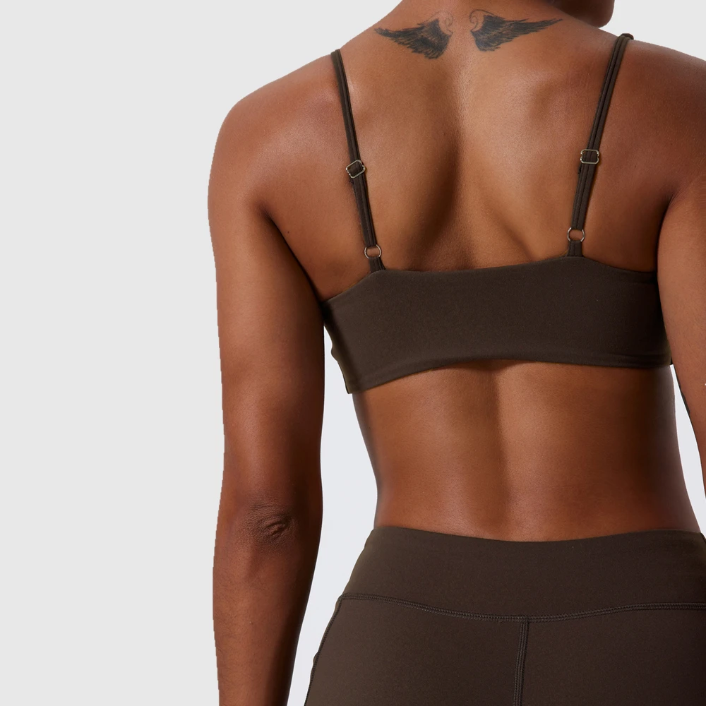 Wholesale High Quality Yoga Wear Sports Top Custom Sexy Breathable Fitness Workout Gym Bra For Women Push-up