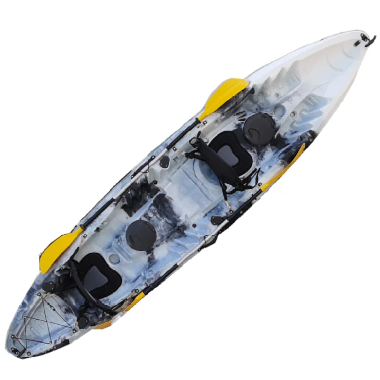 Stand Up Blue Ocean Surf Plastic Surfski Red Fishing Black Color Pech   Fishing With Pedal Two Person Kayak