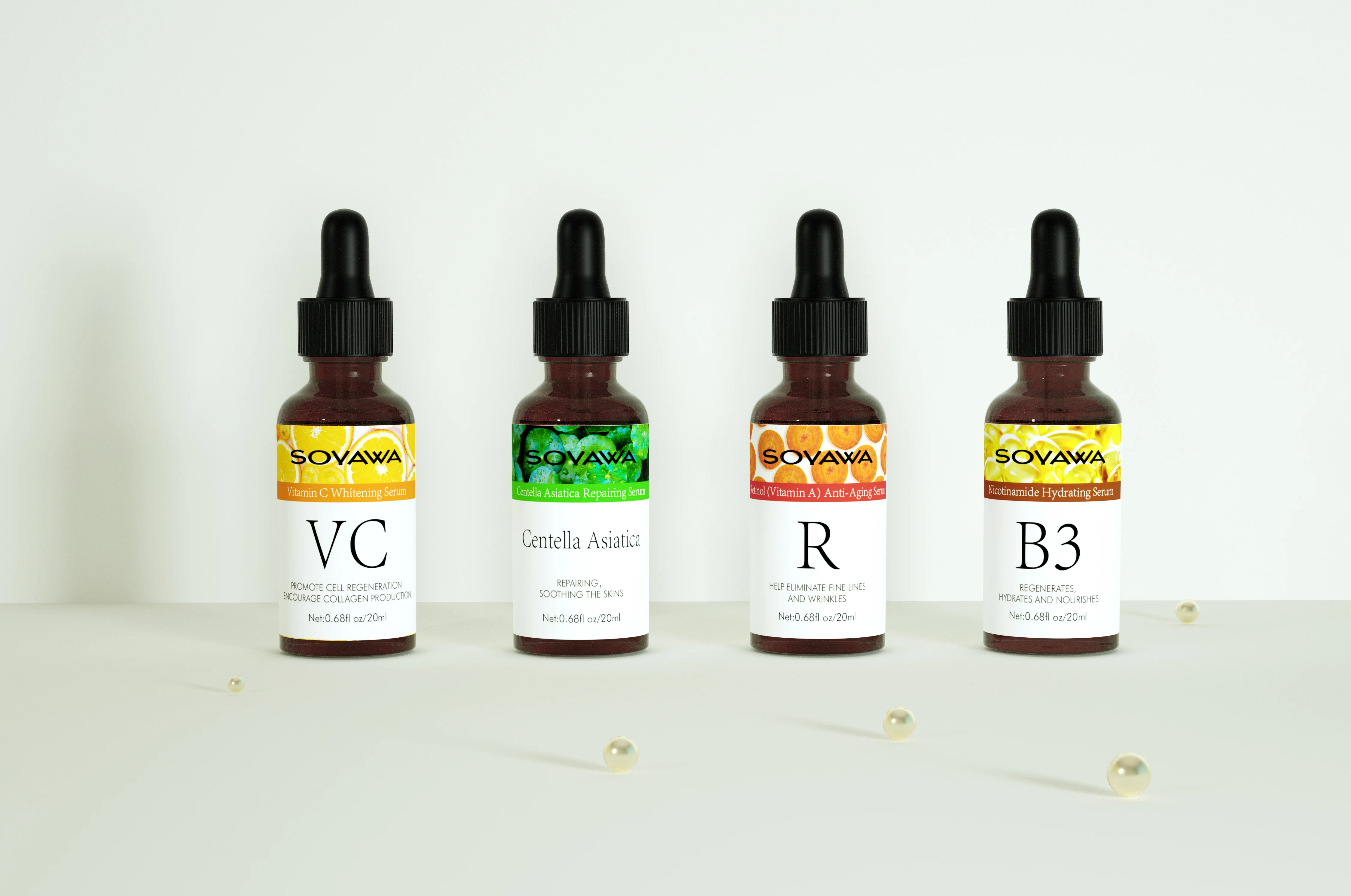 
Facial Usage Nicotinamide Hydrating Moisturizer Serum accept OEM ODM Private Label 