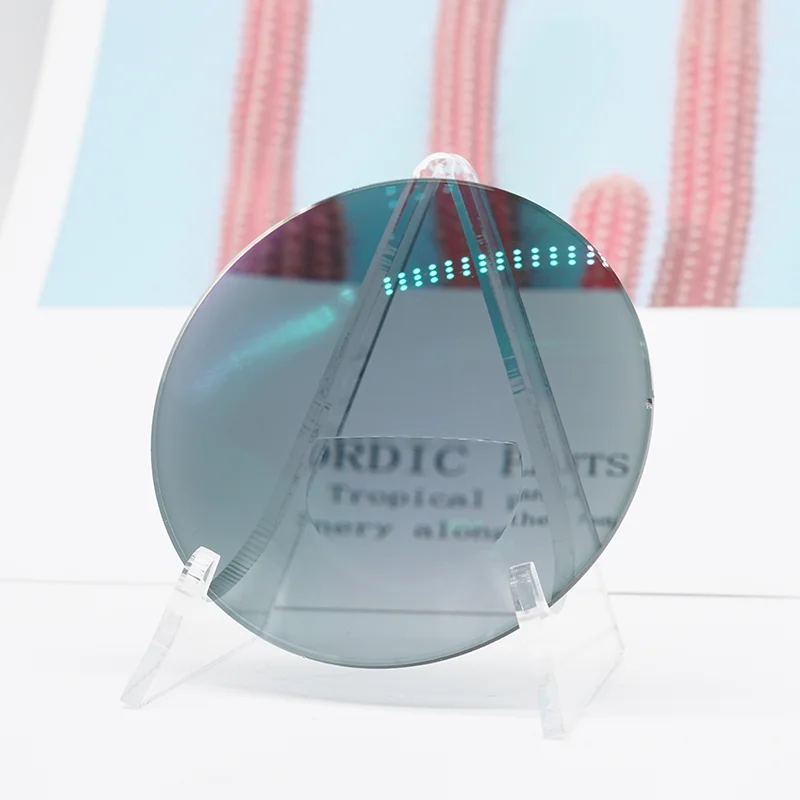 Maat manufacturer hot selling 1.56 photo grey flat top HMC  photochromic lens