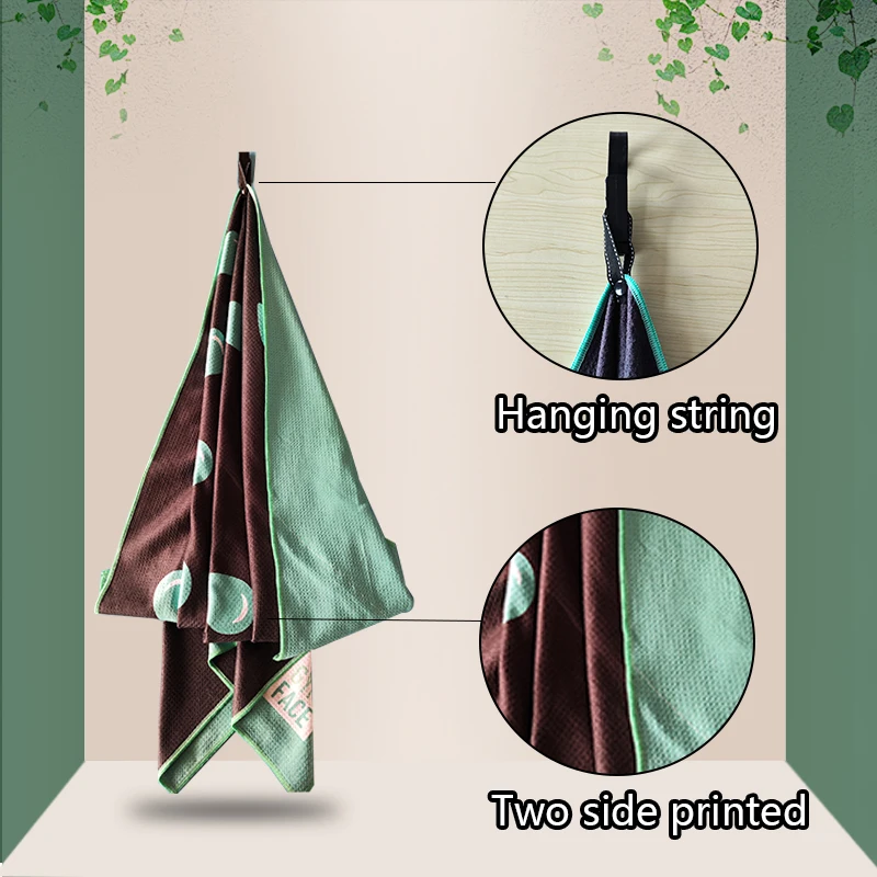 Custom Design Printed Repreve Bottle Recycled Sand Free Beach Towel With Bag