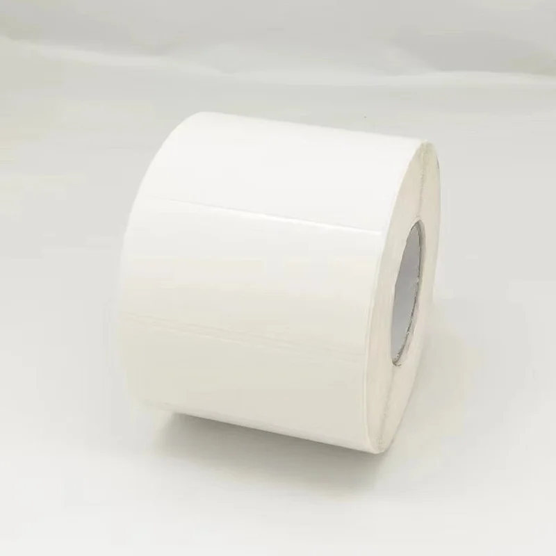 1500 Sheets Per Roll Thermal Label Paper 70*30 Specification Adhesive Sticker for Various Uses