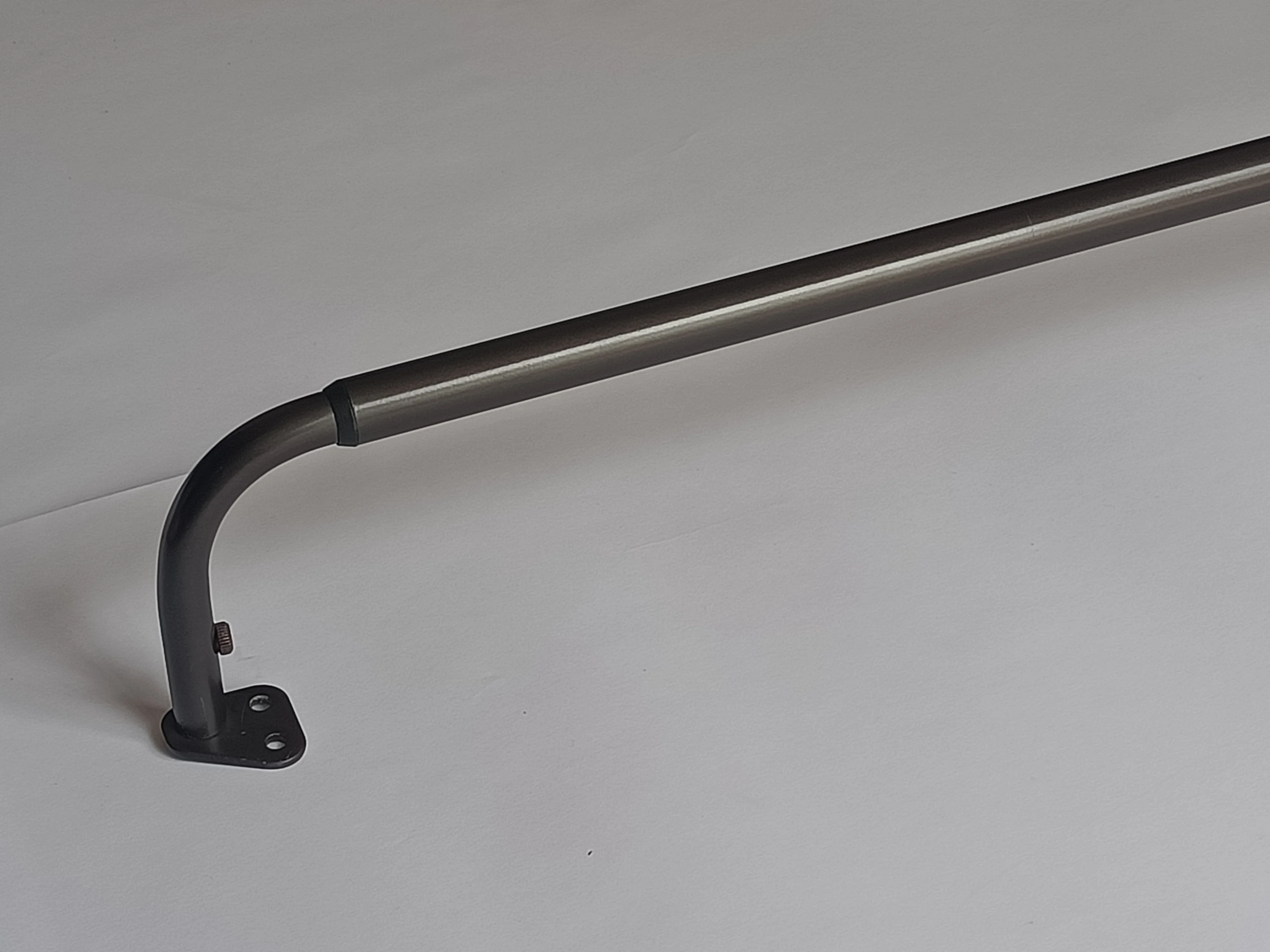 Smart Home Factory curtain rod curtains rods holdercurtain pull  Window Single Drapery Rod with Finials