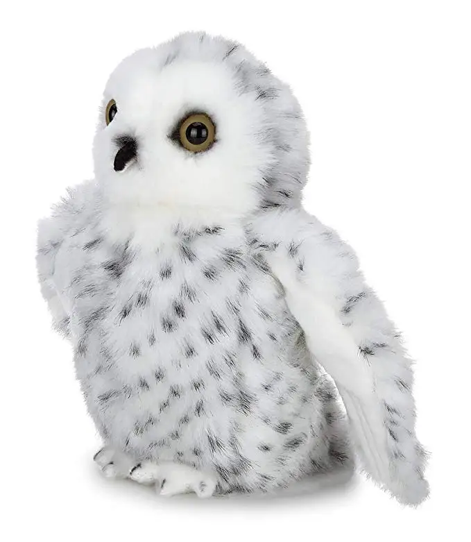 Hot Sale Custom 8' Soft Plush Animal White Owl Plush Toy