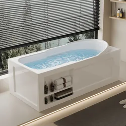 Wholesale clear acrylic black color sauna ceramic home luxury brand new bathtub for hotel bathroom