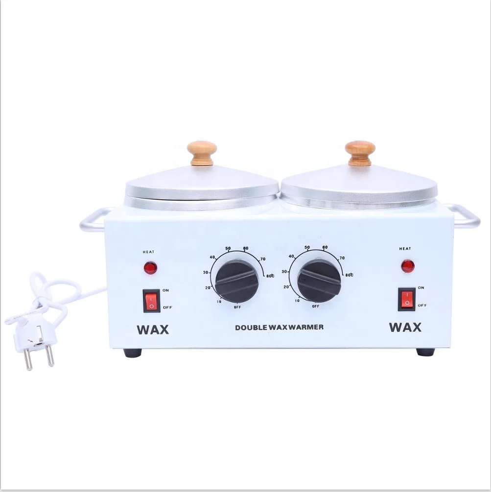 500cc*2 Hot Sale Adjustable Temperature Wax Warmer/Double Wax Warmer  Melting Wax