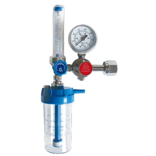 YR-88 NINGBO KangWei Brass Factory Directly Sell Medical Oxygen Regulator with Flowmeter