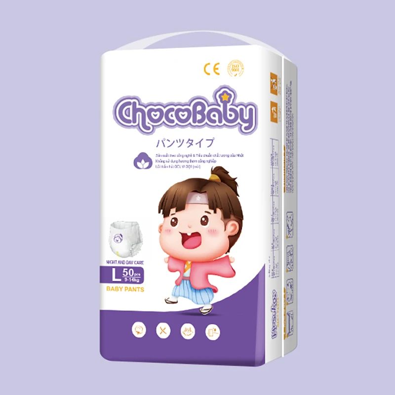 Chocobaby Baby Diapers Wholesale Baby Pants Disposable Diaper Pampering Nappy Low Price Premium Quality Baby Pants Diapers