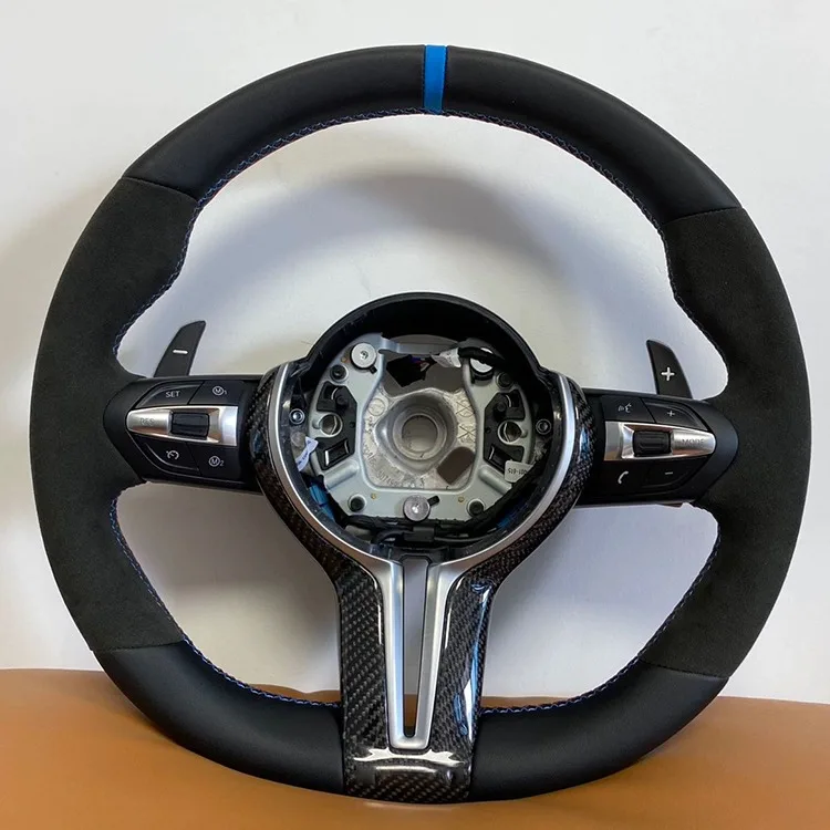 Китайские поставщики m спортивный кожаный руль alcantara для BMW m3 f36 f90 f22 f87 f26 f10 f15 f13 f06 f44 с ACC