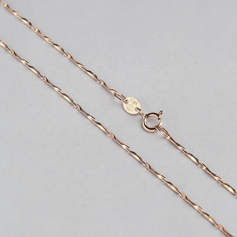 latest style beautiful and fashion 925 Sterling Silver men and women heavy duty chain saw silver ingot chain necklace in stock