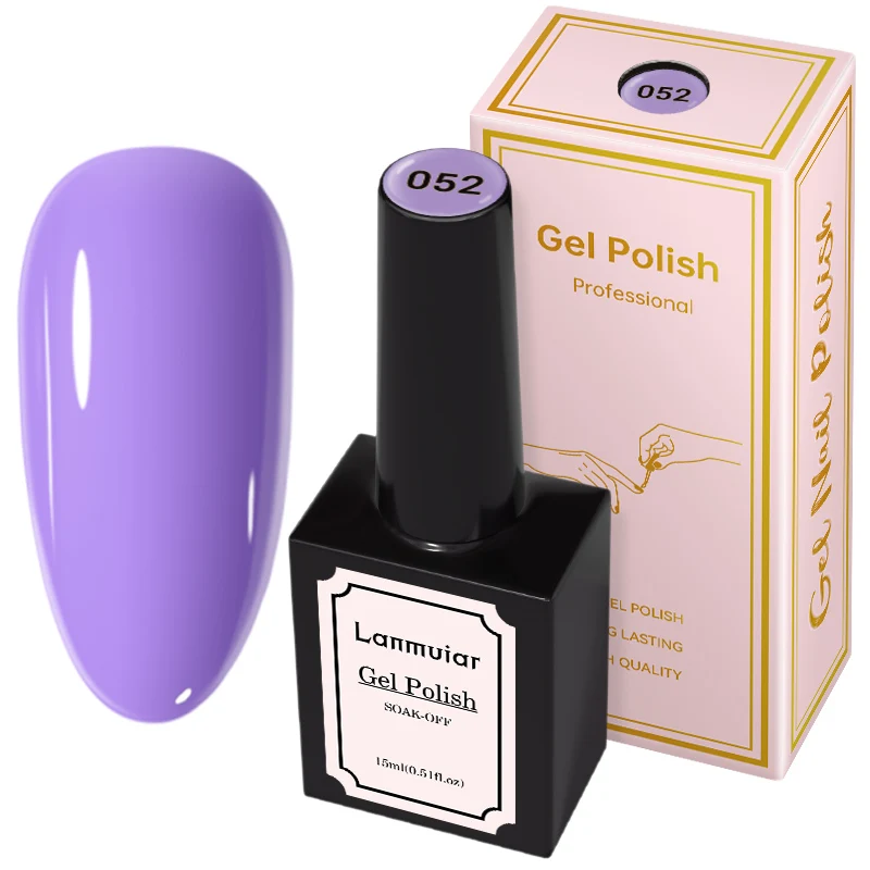 Custom Logo Long Lasting 15ml Gel Polish OEM Soak nail Off Gel Polish Set Wholesale Nail Polish Kit Private Bottle