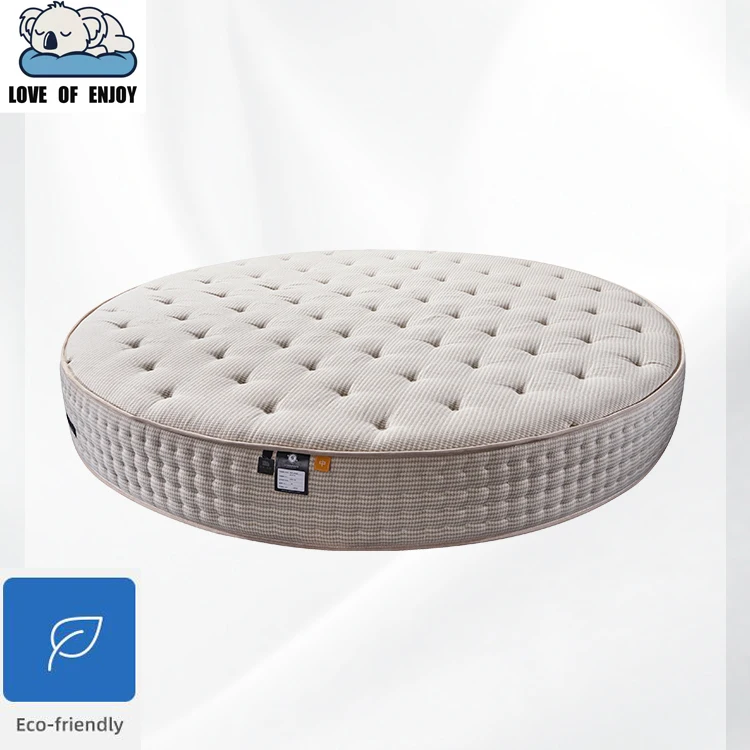Latex Round Bed Matress Queen Size Mattress Memory Foam For Bedroom Furniture Colchon in Bahrain In Factory Price