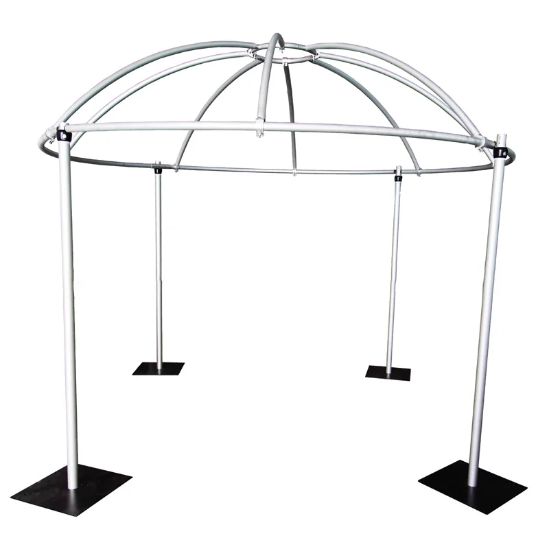 Wedding decoration background frame aluminum curtain rack advertising wedding events dome canopy Canopy Tent