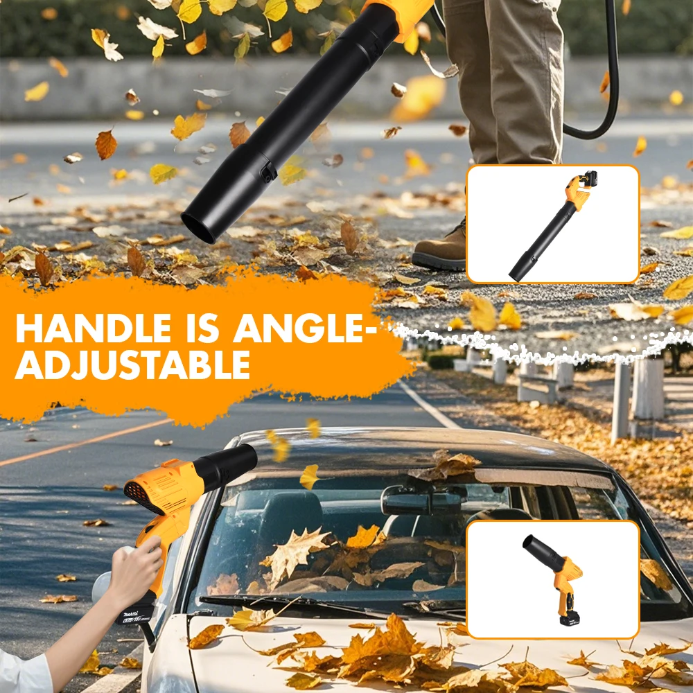 Vertak Rechargeable 20V Electric Power Air Blower 4.0Ah Cordless Vacuum Cleaner Convenient Portable Electronic Leaf Blower