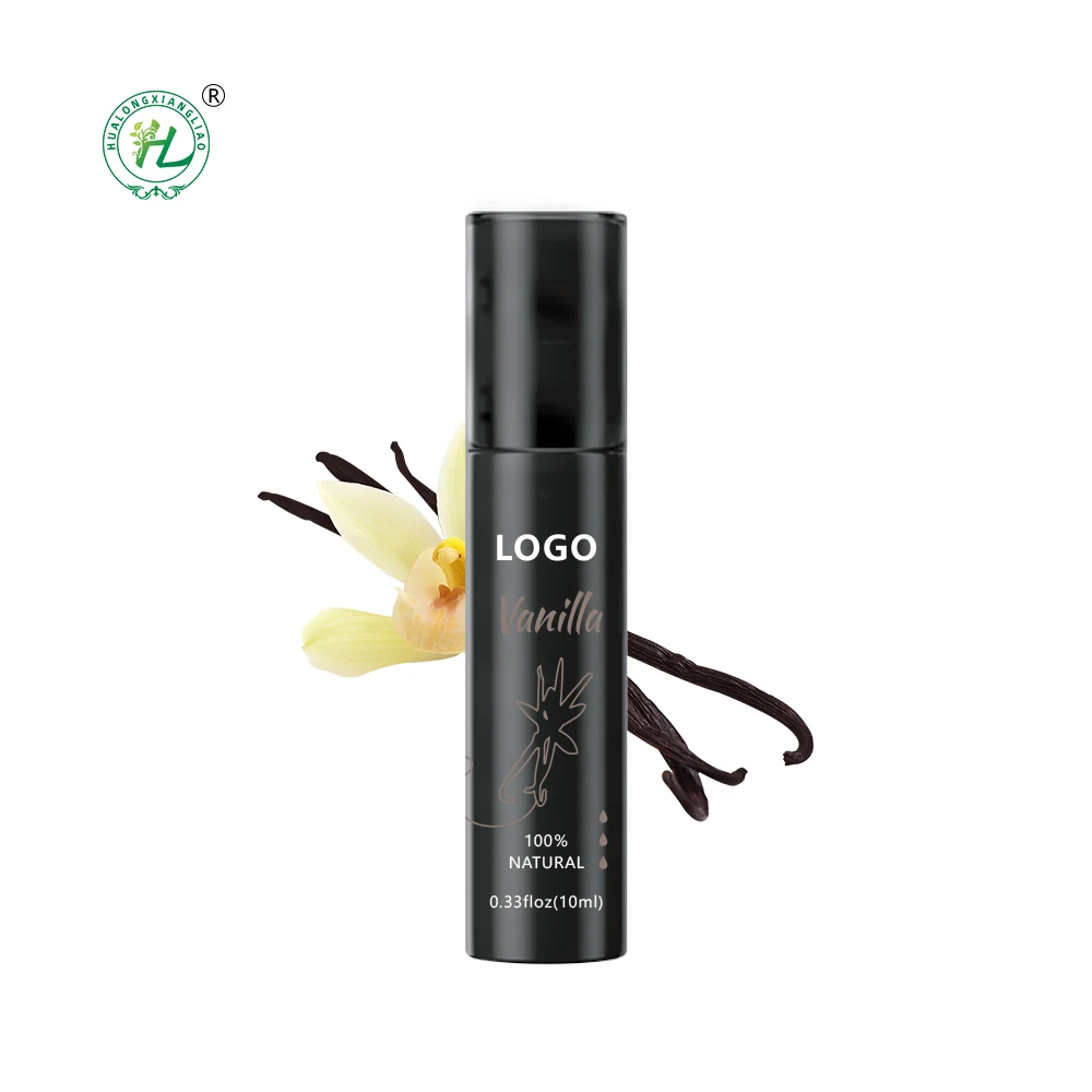 HL Full Custom travel roll on essential oils Factory, 10mL Pure organic Vanilla Essential Oil with roll-on | Therapeutic grade