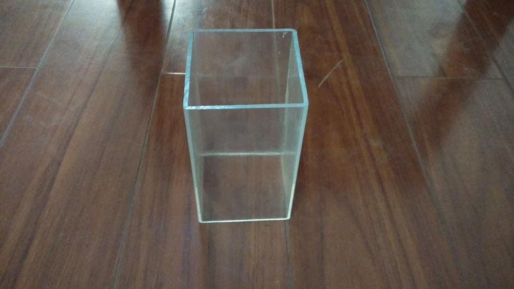 square acrylic pipe/white milky tube/PMMA tube