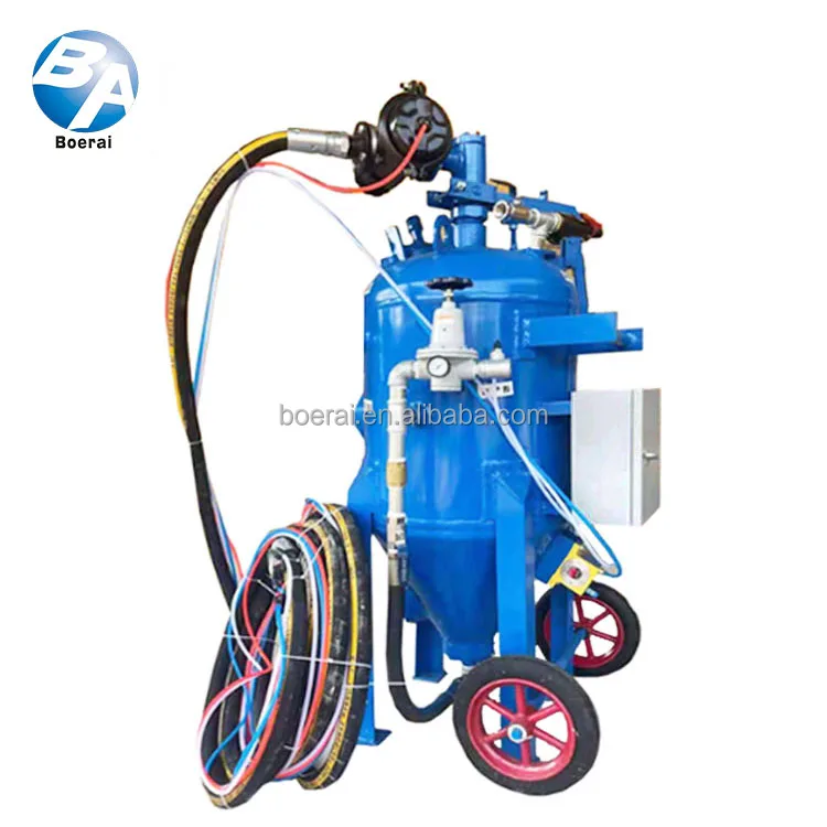 Portable Dust free Sandblasting Machine sand blaster machine For Sale