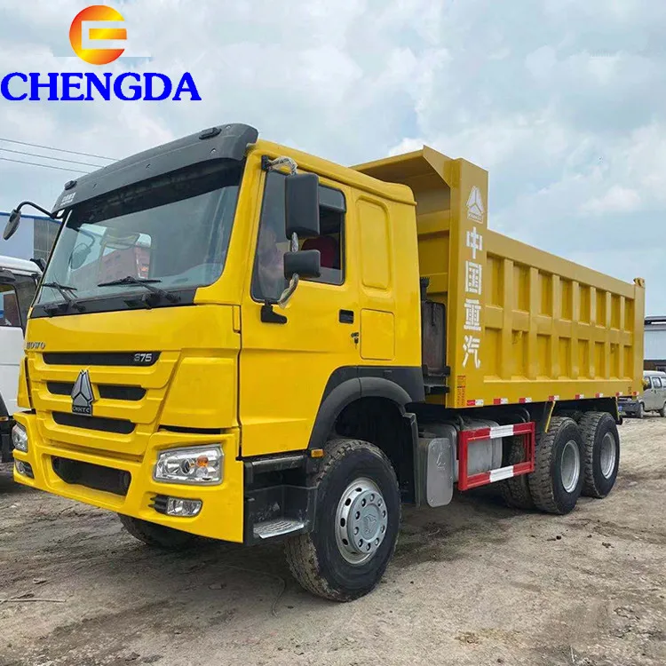 Хорошая цена и высокое качество 371HP HOWO 6*4 б/у самосвал в продаже