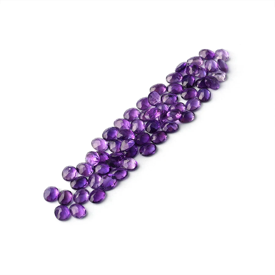 Hot Product Amethyst Synthetic Crystal jewellery ad stone minerals for jewelry making gemstone