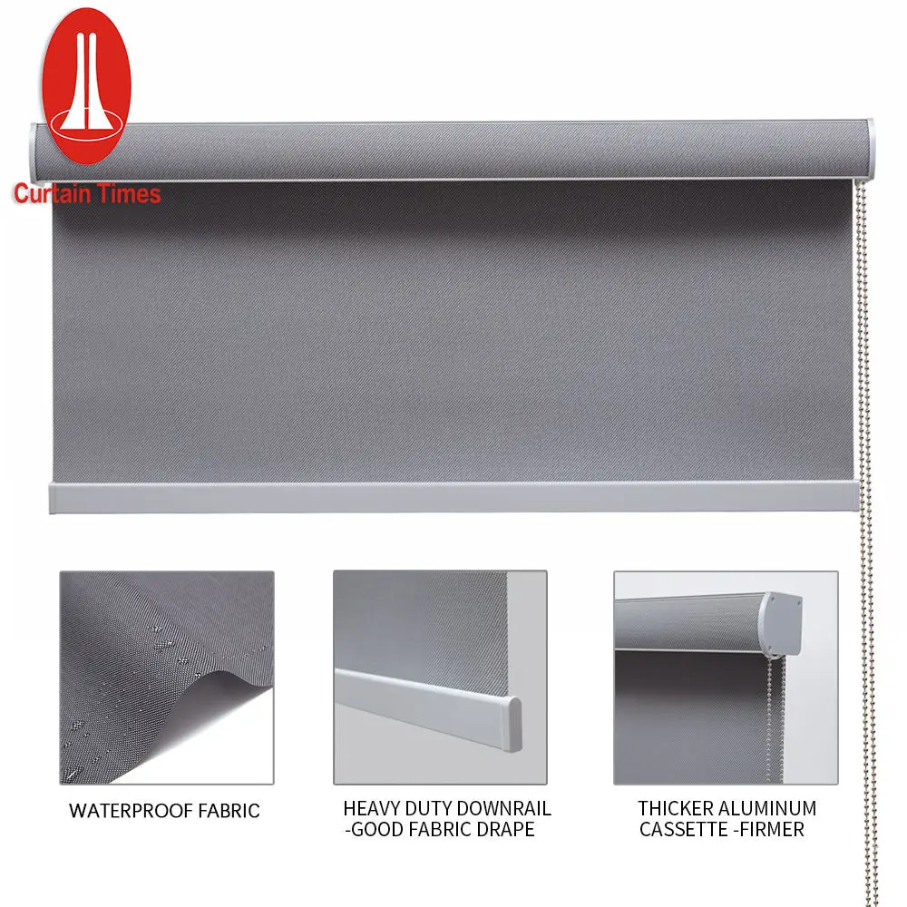 High Quality Stylish Windows Convenient Bedroom Comfort Motorized Curtains Roller Blinds With Convenient Control